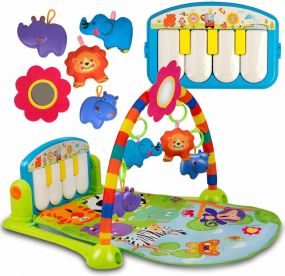 Ricokids Muziek Speelmat 3 In 1 Blauw