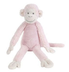 Happy Horse Knuffel Monkey Mickey Roze 32 cm