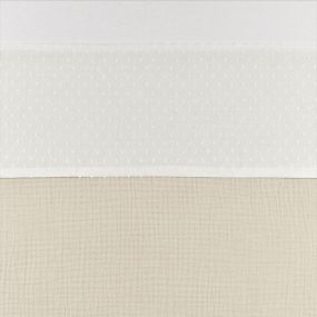 Meyco Baby Plume Ledikantlaken Offwhite - 100x150cm