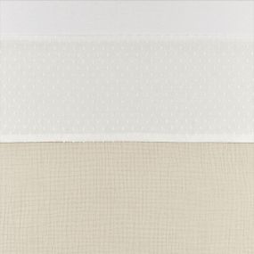 Meyco Baby Plume Ledikantlaken Offwhite - 100x150cm