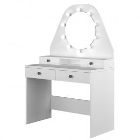 Kaptafel Vanity Star Wit