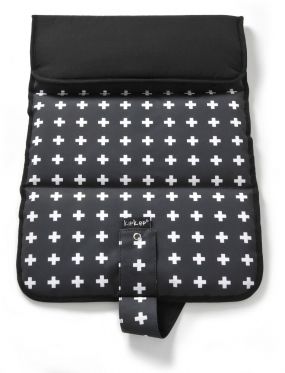 KipKep Verschoonmatje Napper Crossy Black