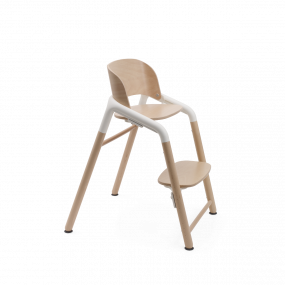 Bugaboo Kinderstoel Giraffe Neutral Wood White