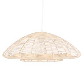 KidsDepot Rotan Hanglamp Zandi Beige