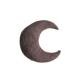 KidsDepot Maan Kussen Luna Donkerbruin
