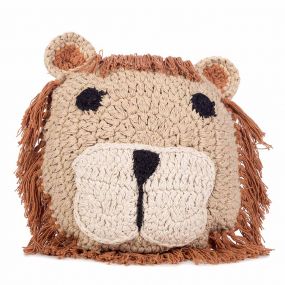 KidsDepot Kussen Animal Leeuw 38 x 38 cm