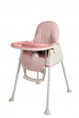 Bebies First Kinderstoel 2 In 1 Roze