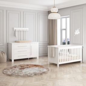 Born Lucky Meegroei Babykamer Noel 2 Delig XL Wit