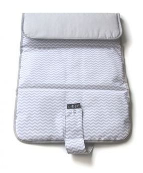 KipKep Verschoonmatje Napper Ziggy Grey
