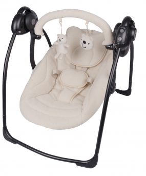 X Adventure Baby Swing Teddy Beige