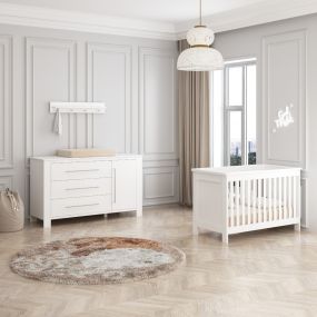 Born Lucky Babykamer Noel 2 Delig XL Wit