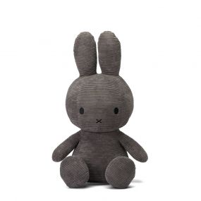 Nijntje Knuffel Corduroy Dark Grey 70 cm