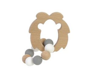 BamBam Wooden Teether Lion