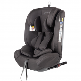 XAdventure Autostoel Grow Fix Groep 1/2/3 I-Size Zwart