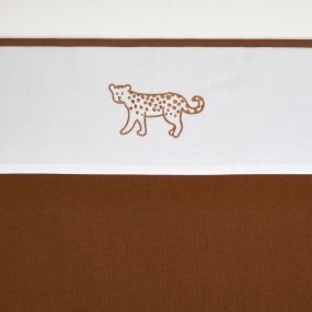 Meyco Wieglaken Cheetah Animal  Camel 75x100cm