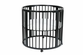 Born Lucky Box Rond Zwart Met Matras