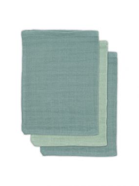 Jollein Bamboe Washandje Ash Green 3 Pack
