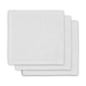 Jollein Bamboe Hydrofiele Monddoekjes 3 Pack Wit
