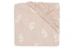 Jollein Hoeslaken Jersey Meegroei Ledikant 70 x 140 cm Twig Wild Rose