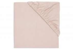 Jollein Hoeslaken Jersey Meegroei Ledikant 70 x 140 cm Wild Rose 