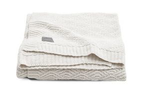 Jollein Deken River Knit Cream White 75 x 100 cm 