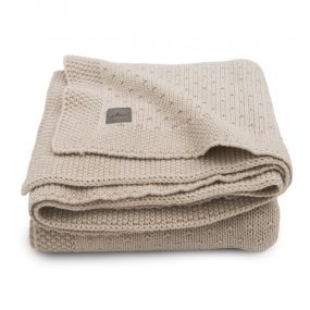 Jollein Deken Ledikant 100 x 150 cm Bliss Knit Nougat