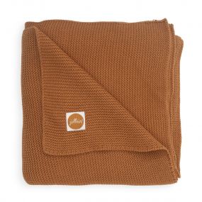 Jollein Deken Ledikant 100 x 150 cm Basic Knit Caramel