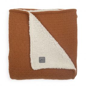 Jollein Teddy Deken Ledikant 100 x 150 cm Bliss Knit Caramel