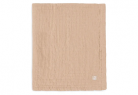 Jollein Deken Hydrofiel 75x100cm Jacquard Biscuit GOTS