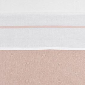Meyco Ledikant Laken Bies Soft Pink 100 x 150 cm