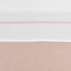 Meyco Ledikant Laken Bies Soft Pink 100 x 150 cm