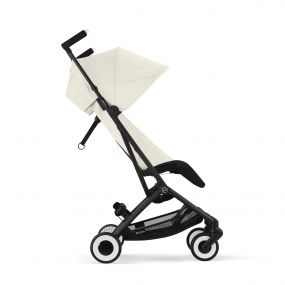 Cybex Buggy Libelle Black Frame Canvas White | Light Beige