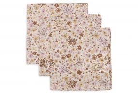 Jollein Hydrofiel Monddoekje 31x31cm Flower Fairies - 3 Stuks