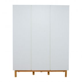 Quax 3 Deurs Kledingkast Mood White