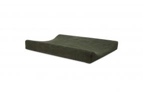 Jollein Aankleedkussenhoes Badstof Leaf Green 50 x 70 cm