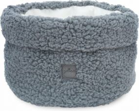 Jollein Mandje Basket Teddy Storm Grey 
