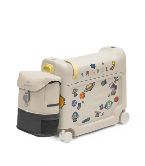 Stokke® Jetkids™ Travel Bundle Moonglow White