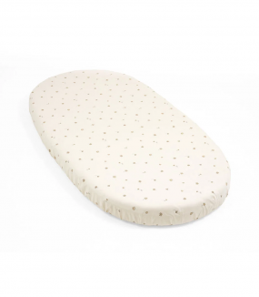 Stokke® Sleepi™ Bed Hoeslaken Flower Ecru