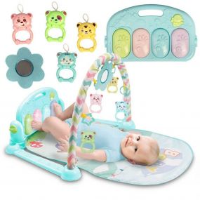 Ricokids Muziek Speelmat 3 In 1 Blauw