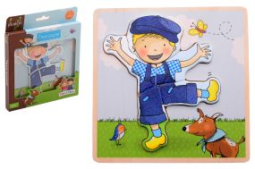 Jouéco® Fien & Teun Puzzel Teun