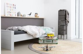 Woood Tienerkamer Dennis Betongrijs 3-Delig