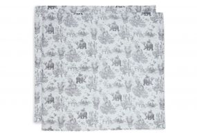 Jollein Hydrofiele Doeken Pimpelmees 70 x 70 cm 2 Stuks