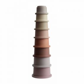 Mushie Stapeltoren Pastel