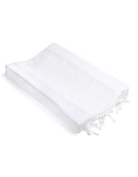 Poetree Kids Aankleedkussenhoes Chevron White