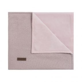 Baby's Only Ledikantdeken Soft Sparkle Zilver - Roze Mêlee