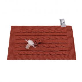 Baby's Only Speendoekje Cable Brique