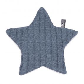 Baby's Only Knuffeldoekje Ster Cable Granit