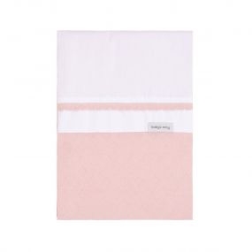 Baby's Only Dekbedovertrek Reef Misty Pink 100 x 135 cm