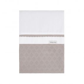 Baby's Only Dekbedovertrek Reef Urban Taupe 100 x 135 cm