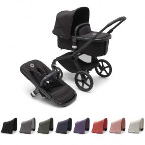 Bugaboo Kinderwagen 2 In 1 Fox 5 Black Midnight Black